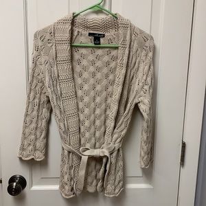 Small WILLI SMITH Open Sweater with tie